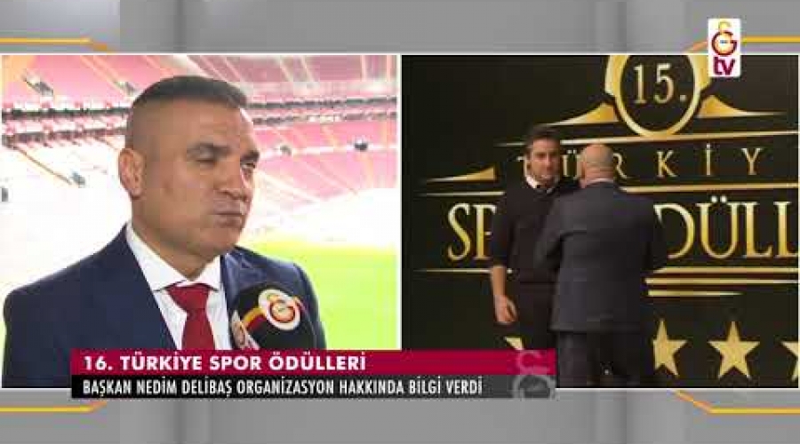 Ceylan İnşaat 16 .Türkiye Spor Ödülleri - GS TV