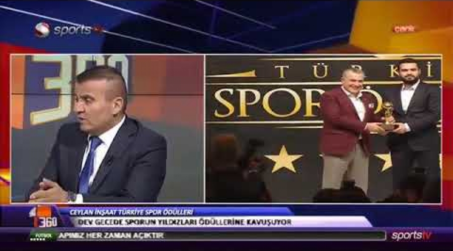 Ceylan İnşaat 16.Türkiye Spor Ödülleri - Sports TV Canlı Yayın - 1.bölüm